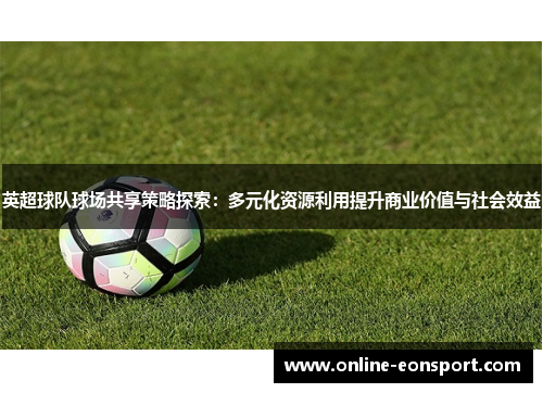 英超球队球场共享策略探索：多元化资源利用提升商业价值与社会效益